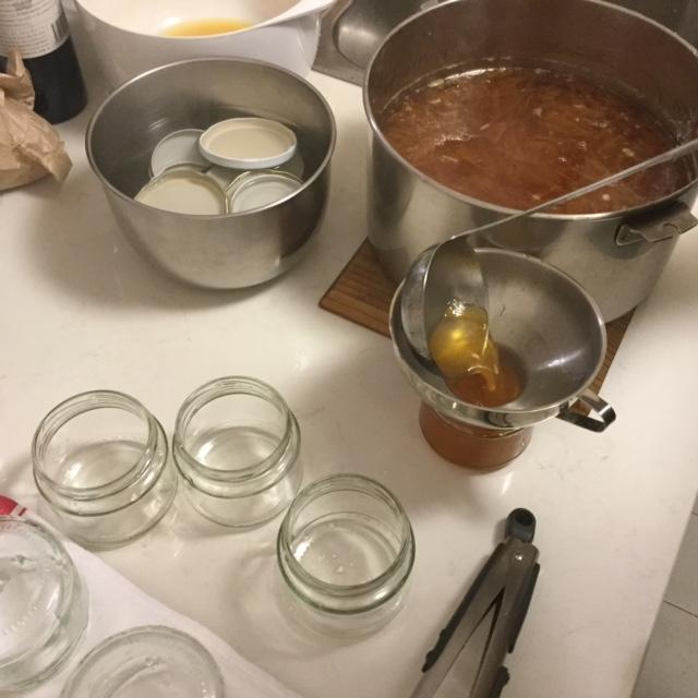 Marmalade, well sealed, will keep in a cool cupboard for 12-18