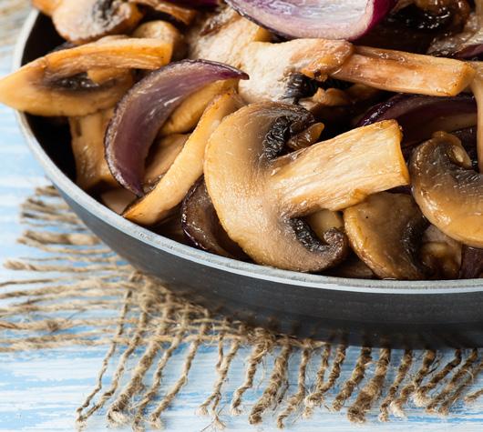 THYME BUTTER MUSHROOMS 8 1 tablespoon butter 1 tablespoon canola oil 1/4 cup finely chopped shallots 3/8 teaspoon salt 2 (8-ounce) packages presliced cremini mushrooms 1/3 cup dry white wine 4