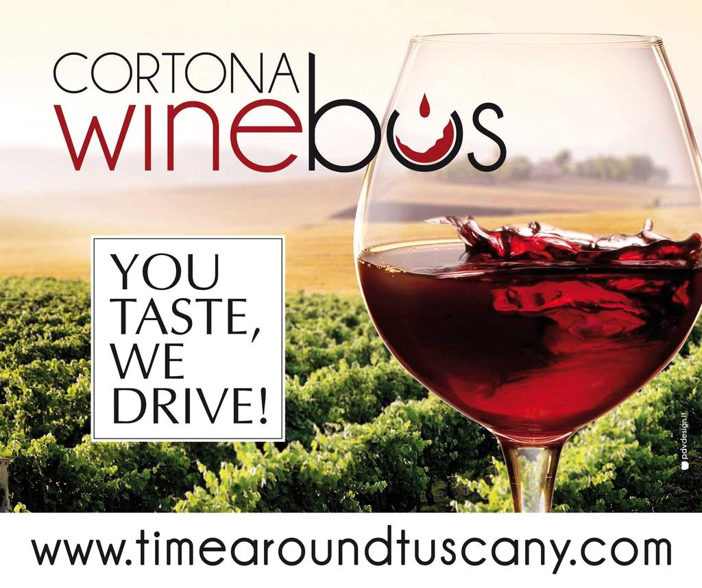 Cortona Wine Bus A day exploring southern Tuscany and Corton, with a guided tour to the most interesting wineries and the principal producers of Cortona DOC wine.