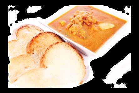 Mother s Fish Curry Fish chunks in a thick tasty gravy served with steamed rice,