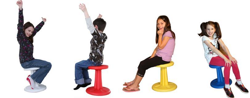 Kore Wobble Chairs KORE is the leading innovator in ACTIVE SITTING which enables and increases SECONDARY FOCUS. Improve attention and promote better thinking and learning!