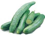 Product of Mexico English Seedless Cucumbers each.