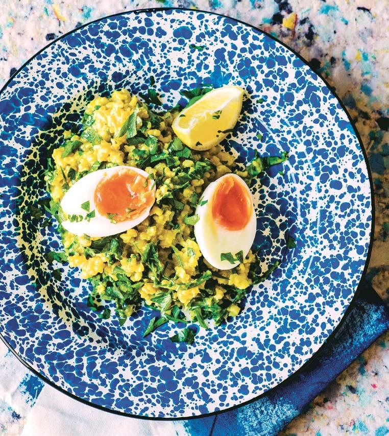 SERVES 4 WF / GF Kedgeree is a great example of an Anglo Indian dish and it makes a brilliant one-pan breakfast.
