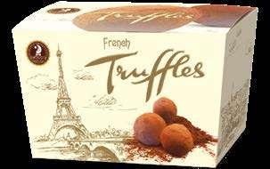«Truffles» Truffle is considered as the king of chocolate candies. Today there are many varieties of truffles, but its birthplace - France sets the tone.