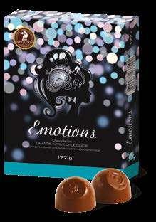 Chocolates «Emotions» A series of positive moments «Emotions» is four