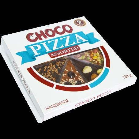 Chocolate «CHOCOPIZZA» Chocopizza is eight pieces of