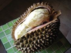 1 Durian fruit A pinch of salt Some water That's it! The durian fruit develops its intense vanilla aroma all by itself.