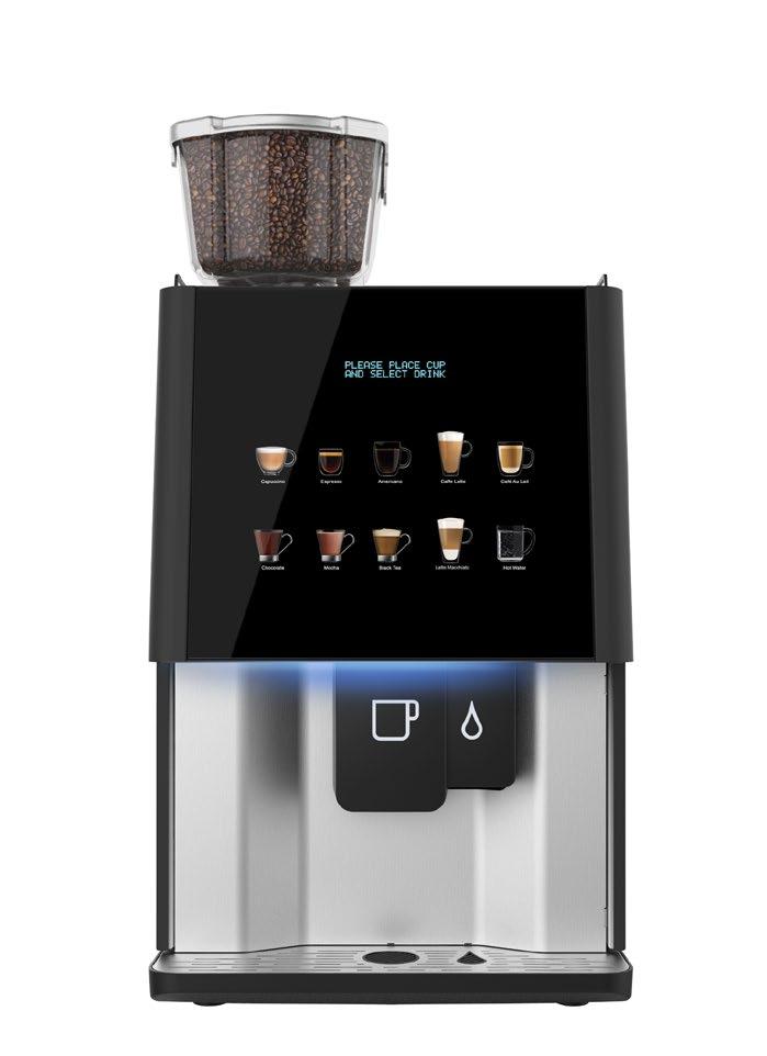 VITRO S3 BEAN TO CUP 44 Kg Machine 230Vac / 12A / 3kW / 50-60Hz Eco mode Offers a combination of freshly-ground and brewed bean coffee, chocolate and milk. Technical features 2.