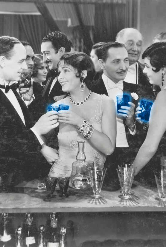 Raise your glass to the Blaue Bar and many