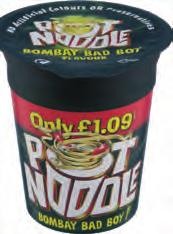 any 2 for 1.50 Pot Noodle 90g PM 1.