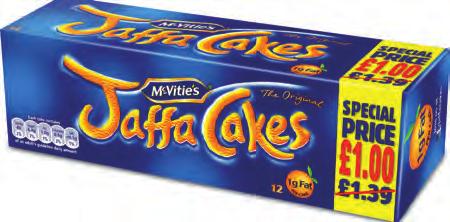 only save 25p golocalextra 4 75p McVitie s Jaffa Cakes 150g PM 1.