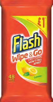 2 for save 50p golocalextra 4 1.50 Flash Wipe & Go 48s PM 1.