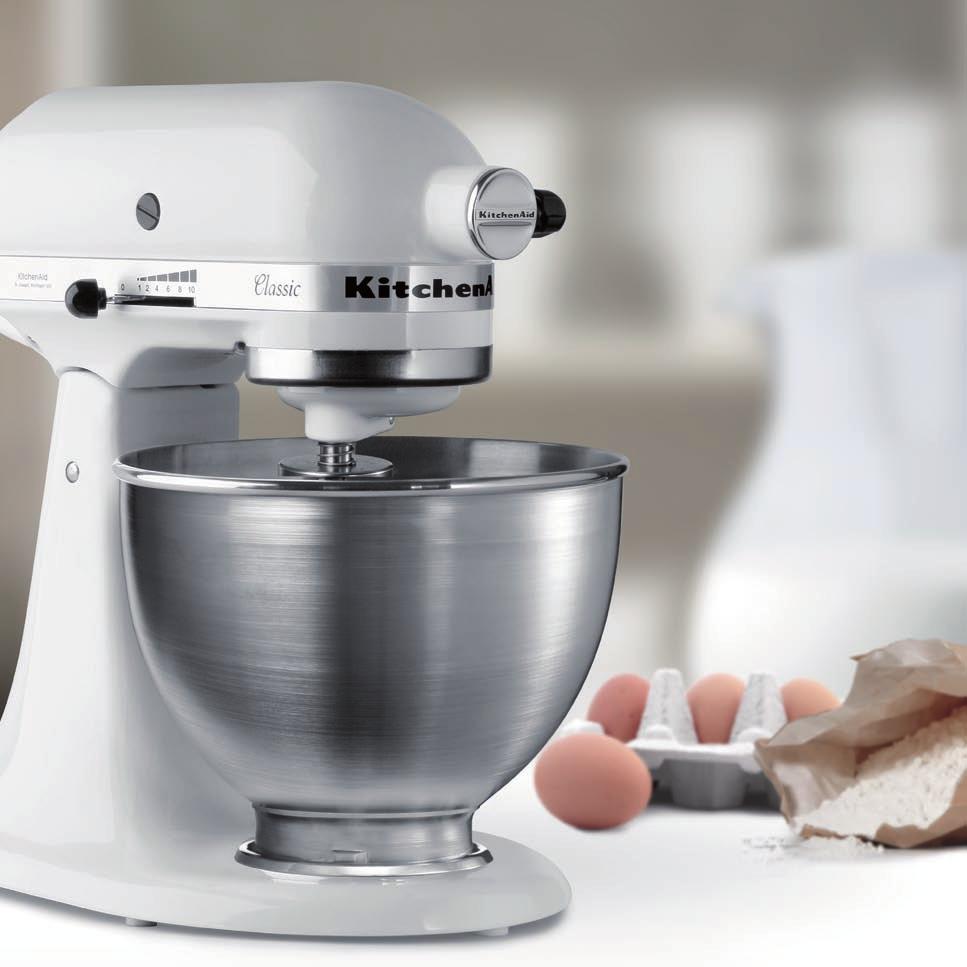 5K45SS 4,28L Classic Tilt-head Stand Mixer It takes several important ingredients to be called a Classic.