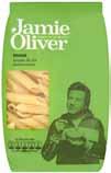 Jamie Oliver Bronze Die Penne 500g My simple penne made with durum wheat semolina and water, nothing else. It s fantastic to cook up in a big bowl and share with family and friends. Made with Love.