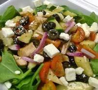 Corporate and Office Showcase Salads Your choice of dressing: Ranch, Italian, Honey Mustard, Caesar, Balsamic Vinaigre e and Bleu Cheese Two ways to order: Showcase Salad Box Lunch $12 Includes corn