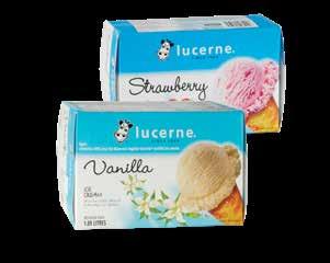 48 Lucerne Ice Cream Assorted Varieties.