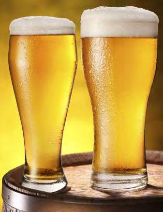 Characteristics of Lager Beer Strains are closely related - common origins Beers are