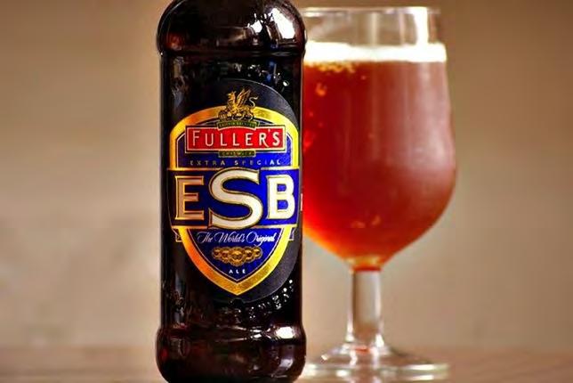 Characteristics of British Ale (ESB) Strong (5-6% abv), Full-bodied, mahoganycoloured Mellow