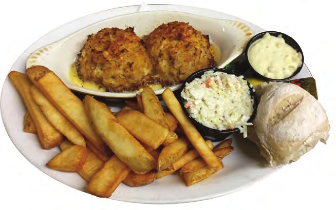 Famous Crabcakes Broiled crabcakes with