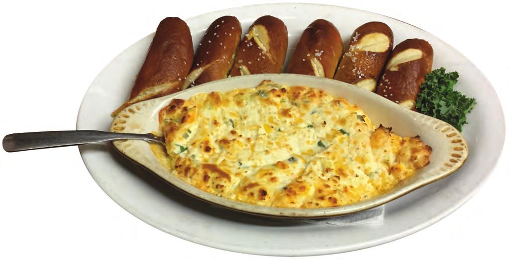 Starters Beer Cheese Dip - Made with Yuengling Lager and served with soft pretzel