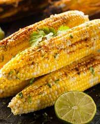 grilled corn issimple to prepare and tastes amazing.