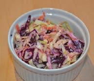 A 4 hr Process Southern Creamy Coleslaw V G Small Soup (6oz) Shredded Cabbage, Red Onion, Carrot with Our Own Creamy Dressing Our Soup of the Day (Small Fish