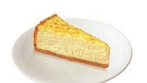 8080 Restaurant Reserve TM Plain High-Profile Cheesecake Cold-set cheesecake with a hint of lemon atop an oatmeal crumb crust for a lighter, less dense texture.