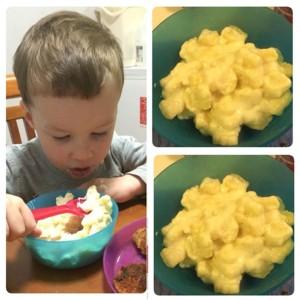 Cheeky Mac & Cheese Serves: 4-6 Ingredients: 2 cups uncooked macaroni or small elbow pasta 30g butter 2 tablespoons plain flour 2 cups milk, approximately 1 cup tasty