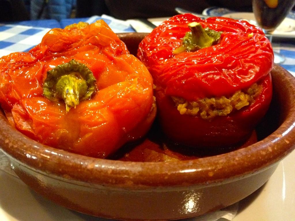 Gemistá, stuffed bell peppers