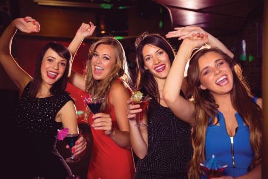 Get your girl gang every Tuesday and Friday to ENJOY 2 COMPLIMENTARY beverages on the house while you have a great
