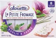 5 oz CS ALOUETTE Spread Garlic And Herbs Reduced Fat 223662 7144830030