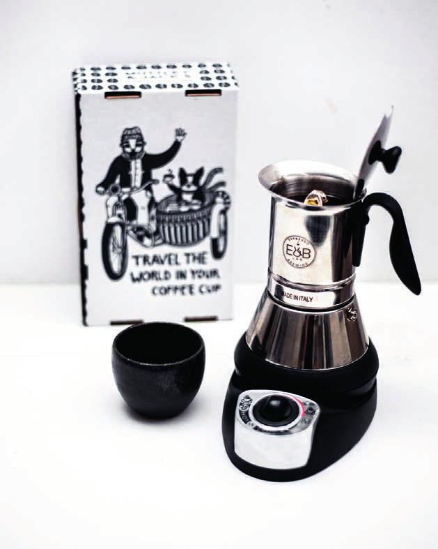 2/4* TECHNICAL DETAILS Coffee collector: Stainless steel Heating vessel: Stainless steel Gasket: Silicone Filter: Stainless steel