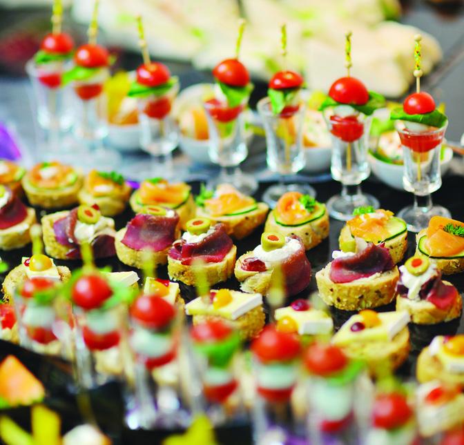 DoubleTree del mar hors d oeuvres & stations catering menu