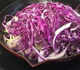 In a medium sized sauté pan, sauté onions in coconut oil over medium heat until lightly browned. 2. Add the sliced red cabbage, stir then cover - cook for about 5 minutes. 3.