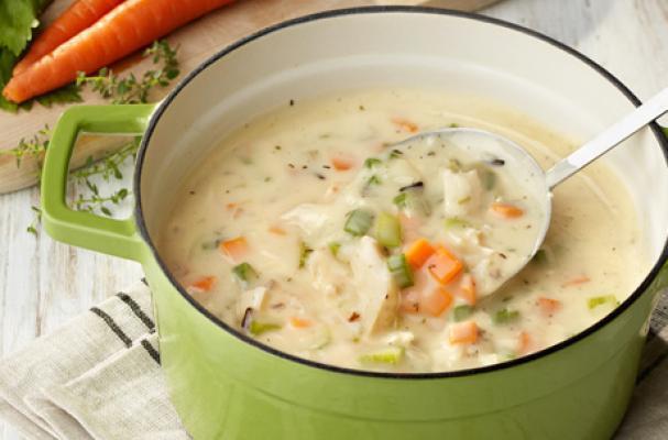 THICK SOUPS Cream soup o Thickened with