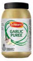 Plastic jar MC113 Schwartz Garlic Granules 6 x 620g Plastic jar MC114 Schwartz Garlic