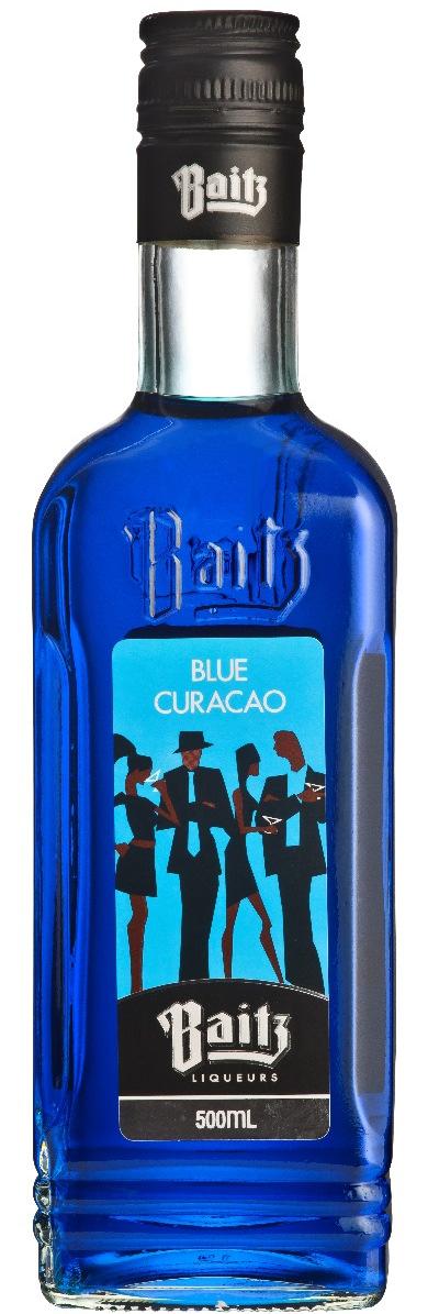 Similar to White Curacao but coloured brilliant blue.