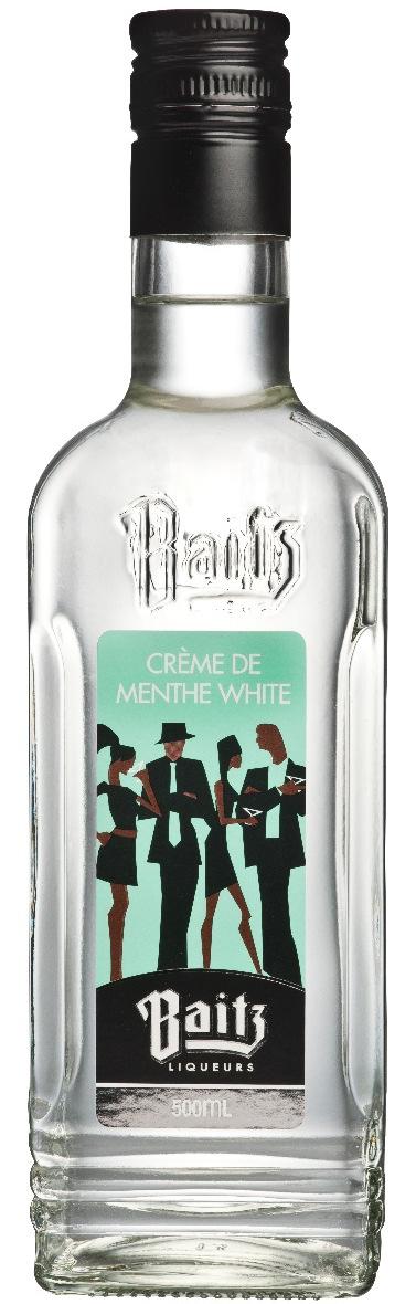 A special type of Crème De Menthe, lighter in aroma and flavour than the traditional green, and clear in flavour produced for the
