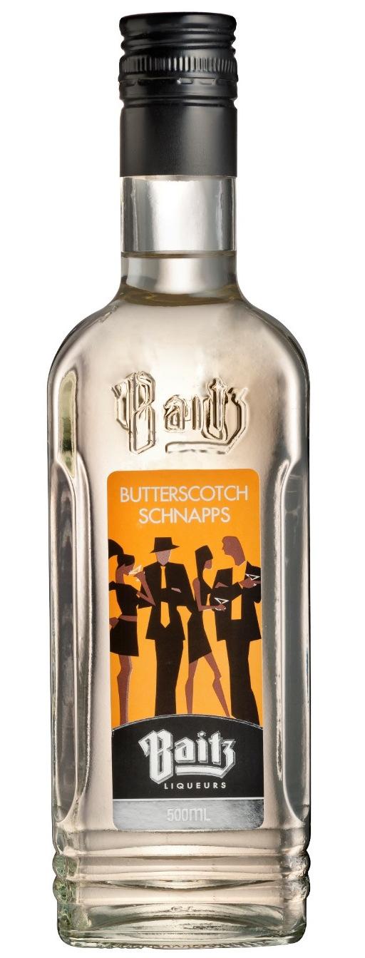 Somewhat clear in appearance, with a slight hint of a gold tinge, this variant of schnapps intensely exudes warm butter and brown sugar scents, as well as being