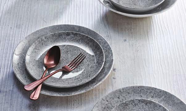 Concrete looks equally at home in a casual or fine dining setting and can be mixed and matched with Evo Ice, Pearl and Jet, or combined with Ripple Grey, Mosaic Grey and Curve for a more limited
