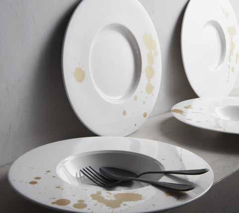 Ruff Lux is from the Dudson Fine China range, which combines the delicate qualities of fine bone china with the strength of vitrified tableware.