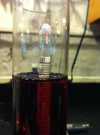 Example: Blueberry Melomel 3.