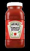 99 HEINZ TABLE TOP SAUCES 10 x 342g Tomato Ketchup Opaque CODE: