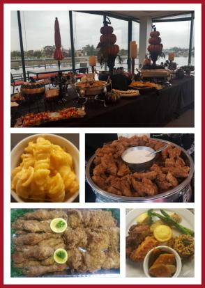Southern Menu Options Meats Southern Fried Chicken (Bone-in or Boneless) Southern Fried Catfish Grilled Tilapia Pork BBQ Smoked Ribs BBQ Smoked Chicken Hot or Mild Links Seafood Gumbo Embellishments
