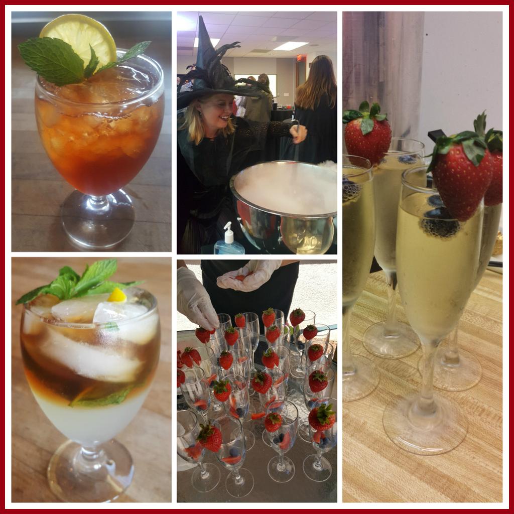 and Iced Tea ~ Tropical Fruit Punch ~Ciders ~ Mixed Juices ~ Coffee and Hot Assorted Teas Assorted Beers~Wine~Champagne and Spirits to suit your taste Don t forget to order your Mobile Bar!