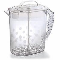Quick-Stir Pitcher $16.50 Restyled so you can now mix hot beverages as well as cold! Two-quart capacity.