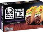 2 Taco Bell Taco or Fajita Seasoning Mix, Selected Varieties Taco Bell Bold & Creamy Chipotle Sauce or Thick & Chunky Salsa 2/$1 5.5-7.25 Oz. 1.