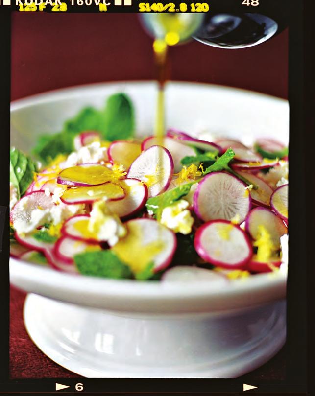 takes less than 20 minutes to make. Spring radishes and turnips shine in a simple salad with mint and ricotta (Hugo s favorite) or goat cheese.