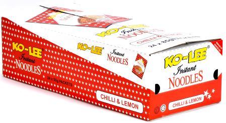 KOLEE SPECIFICATIONS New Flavour range with Reduced Fat & Reduced Salt Ko-Lee 24 x 85g Packets BARCODES Consumer s Outer Case Chicken 5023751105133 5023751105225 Chilli & Lemon 5023751105140