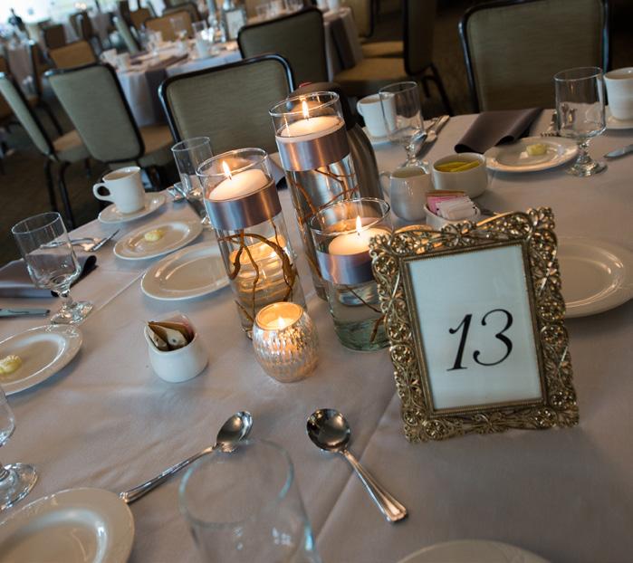 Whether you are looking for an intimate dinner for 20 or a gr dinner for 350, our elegant spaces are perfectly suited for your special day.